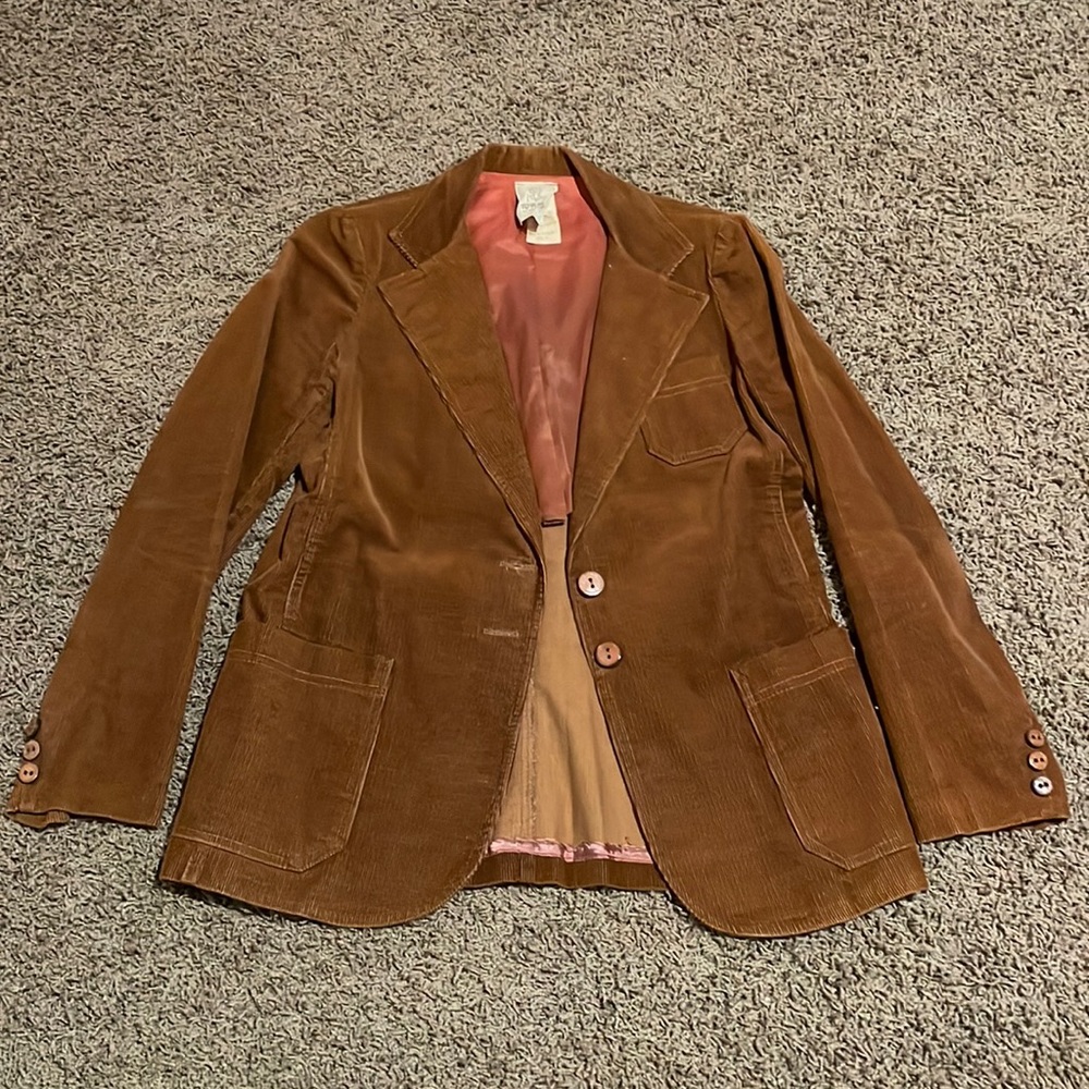 Vintage Tomboy of California Corduroy Blazer EUC Fits Like Sz M